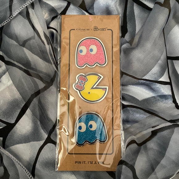 Coach Accessories - COACH Mrs PacMan pins